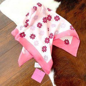 Kate spade painted spade flower bandana